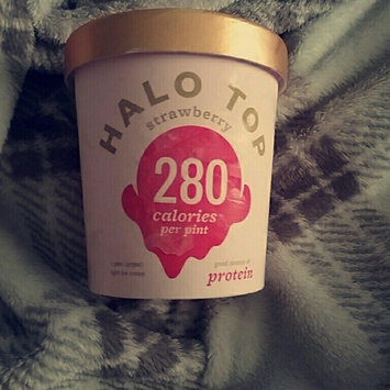Photo of Halo Top Strawberry Ice Cream uploaded by Rayanna J.