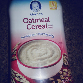 Photo of Gerber® Single Grain Baby Cereal | Oatmeal uploaded by Britney A.