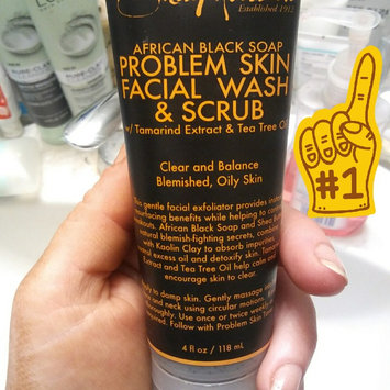 Photo of SheaMoisture African Black Soap Problem Skin Facial Wash & Scrub uploaded by Kristen L.