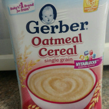 Photo of Gerber® Single Grain Baby Cereal | Oatmeal uploaded by Megan G.