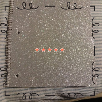 Photo of Continental Accessory Corp. Continental Accessory 1 Subject Glitter Notebook 80 Count uploaded by Bev M.
