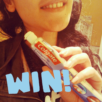 Photo of Colgate® MaxFresh® with WHITENING MINI BREATH STRIPS Toothpaste Cool Mint uploaded by Hailee F.