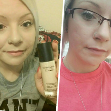 Photo of bareMinerals barePRO® Performance Wear Pressed Powder Foundation uploaded by Brittany D.