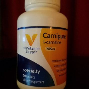Photo of Vitamin Shoppe Carnipure LCarnitine 500 Mg uploaded by LiveLoveLynn 8.