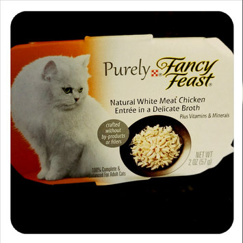 Photo of Fancy Feast® Natural White Meat Chicken Wet Cat Food In A Delicate Broth uploaded by Dominique M.