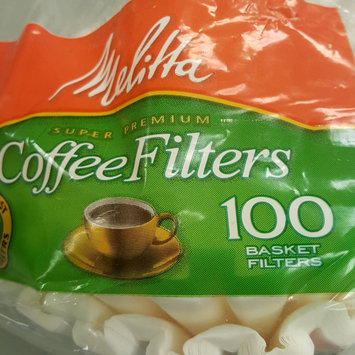 Photo of Melitta® White Paper Basket Coffee Filters, 8-12 Cups, 100 count uploaded by Cyndia G.