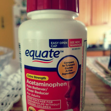 Photo of Equate Acetaminophen Pain Reliever/Fever Reduction uploaded by Karla F.