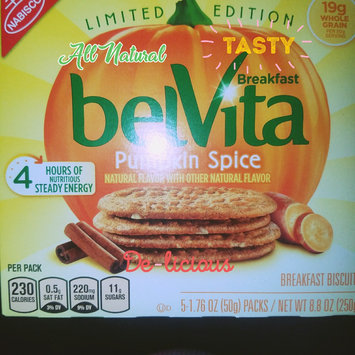 Photo of Nabisco belVita Breakfast Biscuits Pumpkin Spice uploaded by Nicole A.