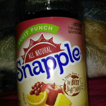 Photo of Snapple Fruit Punch Juice uploaded by Tiphie O.