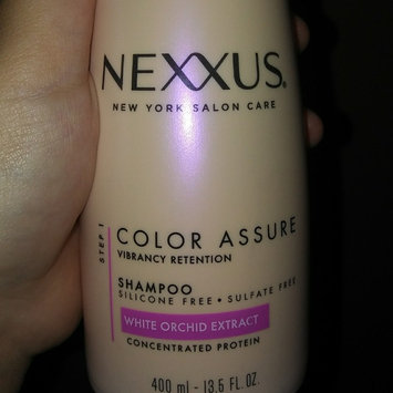 Photo of NEXXUS® COLOR ASSURE SHAMPOO FOR COLORED HAIR uploaded by Brittany B.