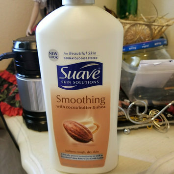 Photo of Suave® Smoothing with Cocoa Butter & Shea Body Lotion uploaded by Evelyn a.