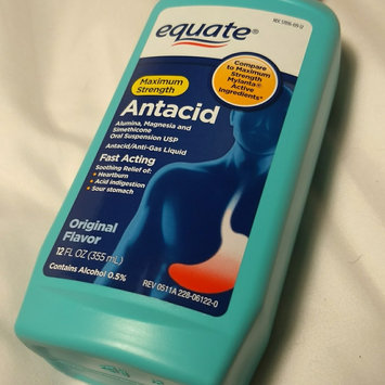 Photo of Equate - Antacid/Anti-Gas Liquid - Maximum Strength, Original Flavor, 12 fl oz uploaded by Jade T.