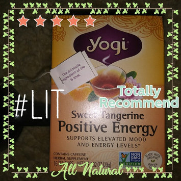 Photo of Yogi Tea Sweet Tangerine Positive Energy uploaded by Cece M.