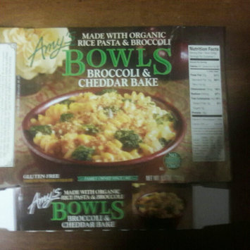 Photo of Amy's Kitchen Amy's Bowls Broccoli & Cheddar Bake Meal 9.5 oz uploaded by Tammy M.