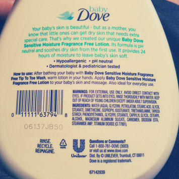 Photo of Dove Baby Sensitive Moisture Lotion uploaded by Sara T.