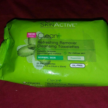 Photo of Garnier SkinActive Clean+ Refreshing Remover Cleansing Towelettes uploaded by Chelsea C.