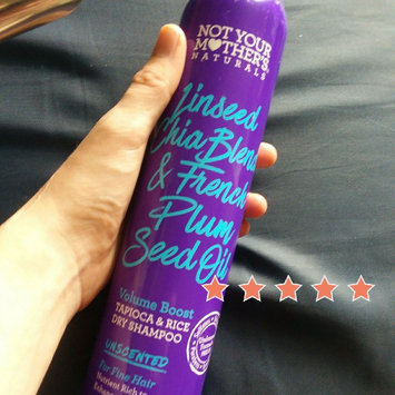 Photo of Not Your Mother's® Naturals Linseed Chia Blend & French Plum Seed Oil Volume Boost Tapioca & Rice Dry Shampoo uploaded by Maya. G.