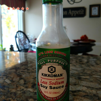 Photo of Kikkoman Less Sodium Soy Sauce uploaded by Crystal J.