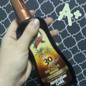 Photo of Australian Gold Spray Gel with Instant Bronzer SPF 30 uploaded by Maria Amalia FPY125389 G.