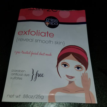 Photo of Miss Spa exfoliate Sheet Face Mask-1 Mask Pack uploaded by Paige P.