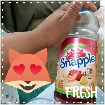Photo of Snapple Fruit Punch Juice uploaded by Denise E.