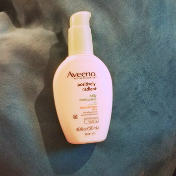 Photo of Aveeno® Positively Radiant Daily Moisturizer SPF 15 uploaded by Ashley B.