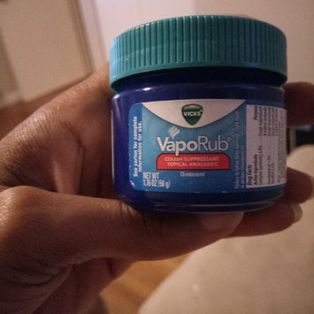 Photo of Vicks® VapoRub™ Topical Cough Suppressant uploaded by Dione P.