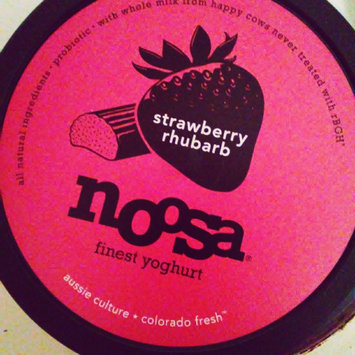 Photo of Noosa Gluten Free Strawberry Rhubarb Finest Yoghurt uploaded by Audrey K.