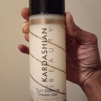 Photo of Kardashian Beauty Kardashian Twirl Me Curl-Defining Cream-Gel - 5 oz uploaded by Dione P.