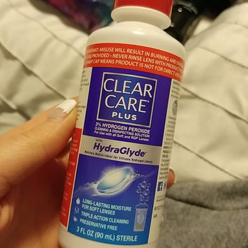 Photo of Clear Care Plus HydraGlyde Cleaning and Disinfecting Solution, 12 oz uploaded by Shea E.