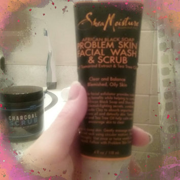 Photo of SheaMoisture African Black Soap Problem Skin Facial Wash & Scrub uploaded by Denise T.