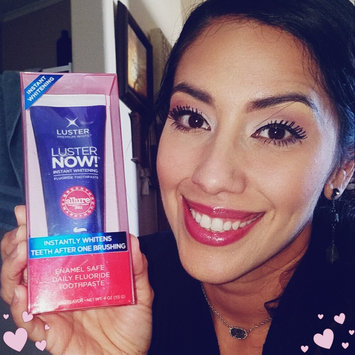 Photo of Luster Premium White Luster NOW! Instant Whitening Toothpaste uploaded by Rhonda R.