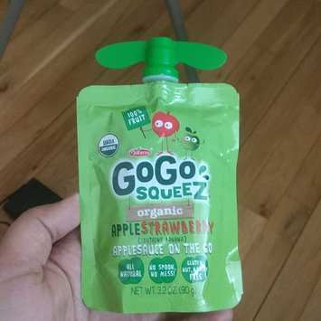 Photo of GoGo SQUEEZ APPLE STRAWBERRY APPLESAUCE ON THE GO uploaded by Manminder S.