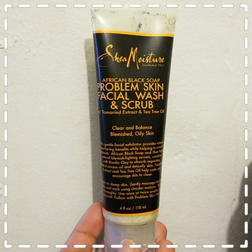 Photo of SheaMoisture African Black Soap Problem Skin Facial Wash & Scrub uploaded by Yajaira H.