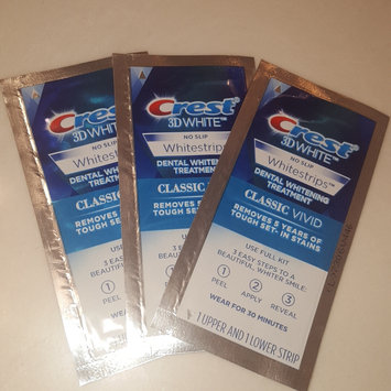 Photo of Crest 3D White Luxe Professional Effects Whitestrips Teeth Whitening Kit uploaded by Mallory B.