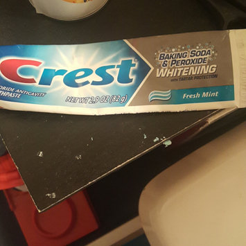 Photo of Crest Baking Soda & Peroxide Whitening Toothpaste With Tartar Protection uploaded by Raegan S.