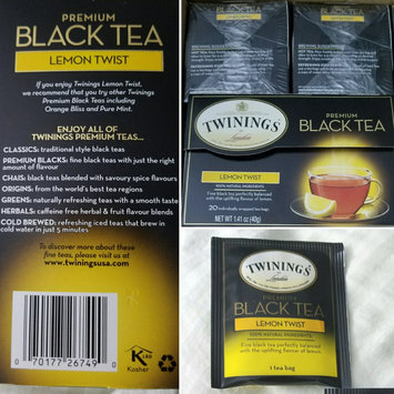 Photo of TWININGS® of London Lemon Twist Tea Bags uploaded by Melissa S.