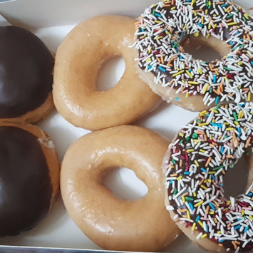 Photo of Krispy Kreme 6 Count Chocolate Iced Creme Filled Doughnuts Pack of 2 uploaded by Záarah k.