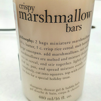 Photo of philosophy Crispy Marshmallow Bars 3 in 1 - 16 oz. uploaded by Brittney B.
