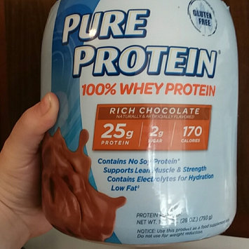 Photo of PURE PROTEIN® 100% Whey Protein Shake Powder Rich Chocolate uploaded by Emilee H.