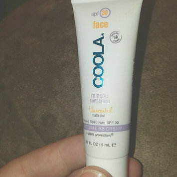 Photo of COOLA Mineral Face SPF 30 Unscented Matte Tint Moisturizer uploaded by Emilee H.