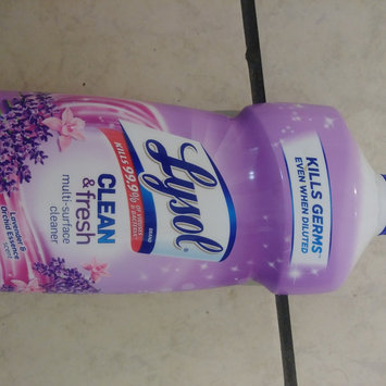 Photo of Lysol® Clean & Fresh Lavender & Orchid Essence Scent Multi-Surface Cleaner 48 fl. oz. Bottle uploaded by Ana T.