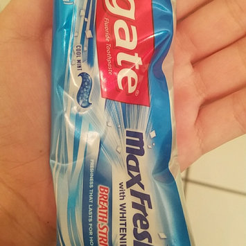 Photo of Colgate® MaxFresh® with WHITENING MINI BREATH STRIPS Toothpaste Cool Mint uploaded by Rositsa D.