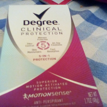 Photo of Degree Women® Clinical Protection® Active Clean Anti-Perspirant & Deodorant uploaded by julie G.