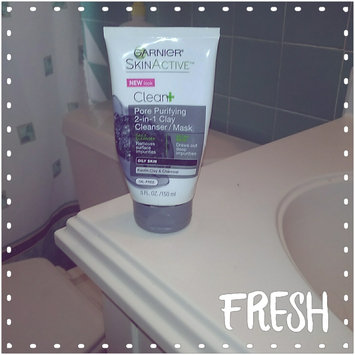 Photo of Garnier SkinActive Clean+ Pore Purifying 2-In-1 Clay Cleanser Mask uploaded by Shalee G.