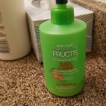 Photo of Garnier Fructis Sleek & Shine Intensely Smooth Leave-In Conditioning Cream uploaded by Melissa Z.