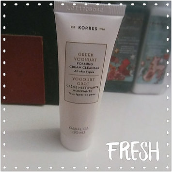 Photo of KORRES Greek Yoghurt Foaming Cream Cleanser uploaded by Jasmin B.