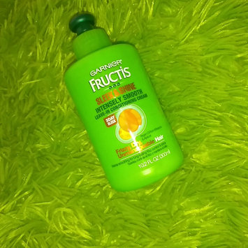 Photo of Garnier Fructis Sleek & Shine Intensely Smooth Leave-In Conditioning Cream uploaded by Kimberly P.