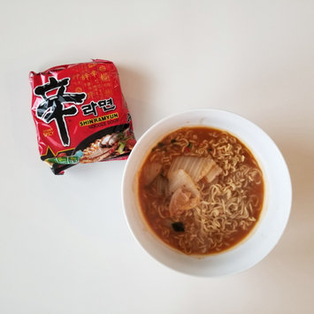 Photo of Nongshim Shin Ramyun Noodle Soup, 4.2 oz, 10 count uploaded by Vicky T.