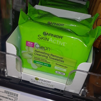 Photo of Garnier SkinActive Clean+ Refreshing Remover Cleansing Towelettes uploaded by Layal L.